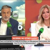 Alsina, sobre el acuerdo de investidura en Extremadura: "El PP ha aprendido de Sánchez que para gobernar hay que pactar con quien sea"