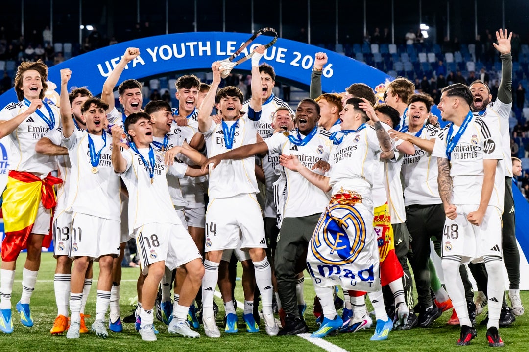 El Real Madrid conquista la Champions juvenil El Real Madrid conquista la Champions juvenil