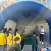 La Plaza del Altozano de Albacete volvió a acoger una masterclass de Golf 