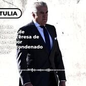 Alsina señala las "contradicciones" de Bárcenas: "No es Teresa de Calcuta, es un señor corrupto que fue condenado por corrupción"