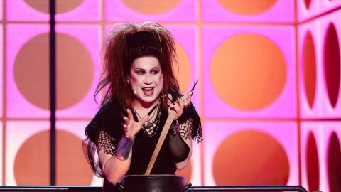 An&iacute;bal G&oacute;mez caracterizado de Alaska