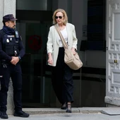 Ana María Aranda Jaraices, exsecretaria de Ábalos, a la salida este martes del Tribunal Supremo. Ana María Aranda Jaraices, exsecretaria de Ábalos, a la salida este martes del Tribunal Supremo.