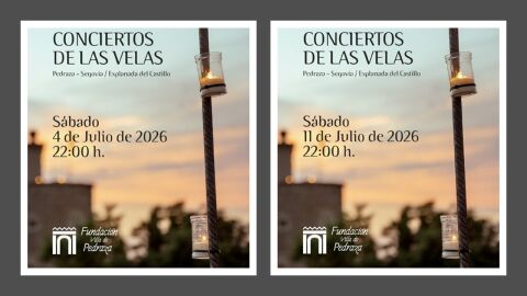 Dos magn&iacute;ficos conciertos de m&uacute;sica cl&aacute;sica, organizados por la Fundaci&oacute;n Villa de Pedraza, en los Conciertos de las Velas