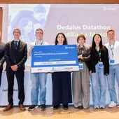 3 estudiantes del campus de Albacete, ganadores del Datathon en Salud Digital de Castilla-La Mancha 3 estudiantes del campus de Albacete, ganadores del Datathon en Salud Digital de Castilla-La Mancha
