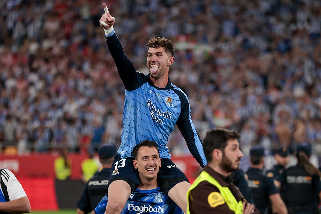 Unai Marrero, héroe de la final de Copa: "Estoy muy agradecido a la vida y a la Real"