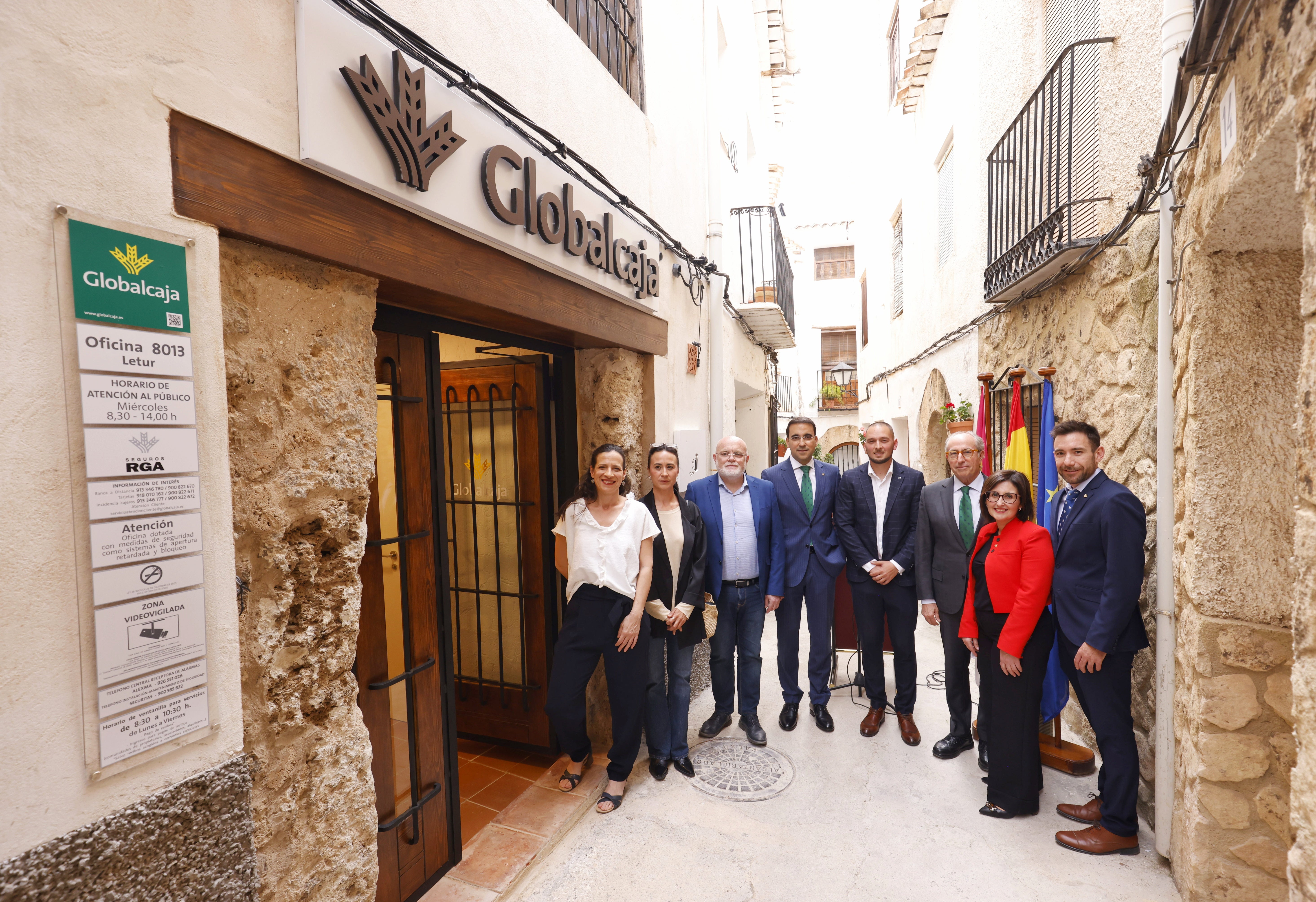 Globalcaja inaugura nuevo oficia en Letur Globalcaja inaugura nuevo oficia en Letur