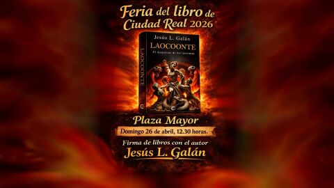 "Laocoonte. El Desperatr de los Inocentes" estar&aacute; en la Feria del Libro de Ciudad Real