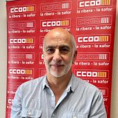 Andrés Bermejo, secretario general de CCOO la Ribera- la Safor