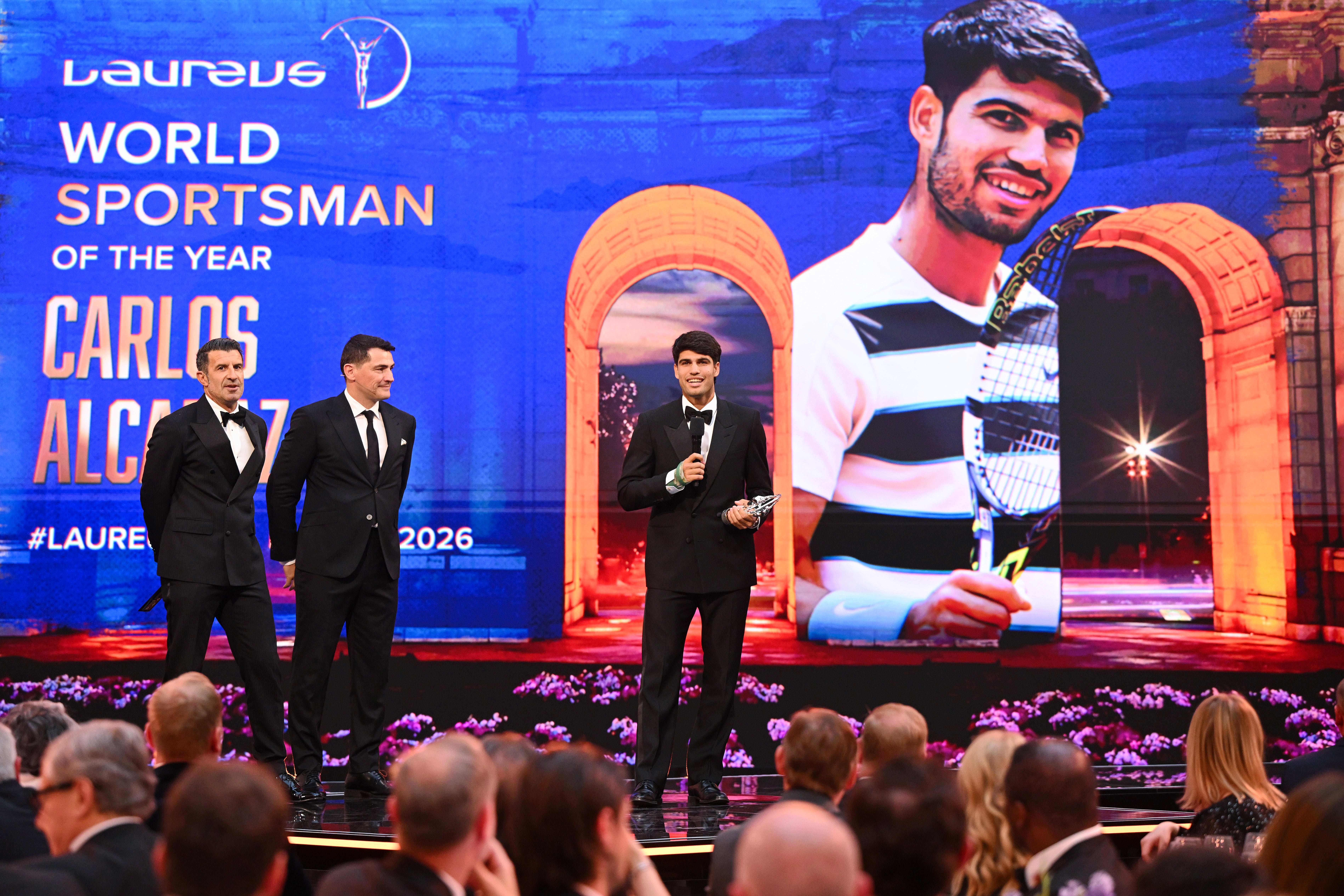 Alcaraz y Sabalenka reinan en los Laureus 2026 Alcaraz y Sabalenka reinan en los Laureus 2026