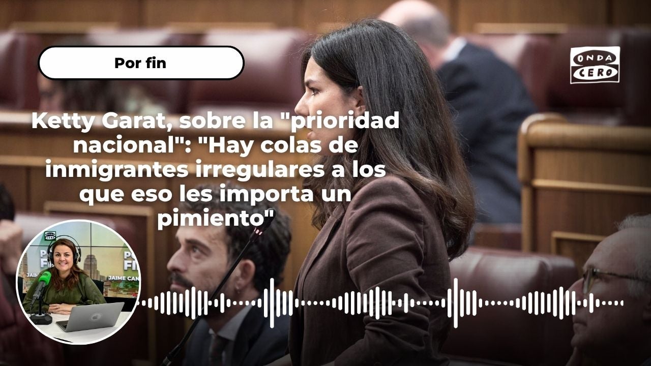 Ketty Garat, sobre la "prioridad nacional": "Hay colas de inmigrantes irregulares a los que eso les importa un pimiento" Ketty Garat, sobre la "prioridad nacional": "Hay colas de inmigrantes irregulares a los que eso les importa un pimiento"