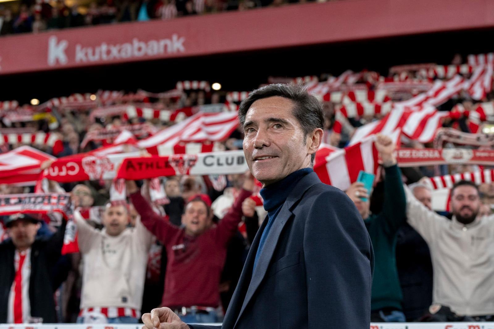 Marcelino: "Hay unos tiempos que cumplir a la hora de confirmar el futuro" Marcelino: "Hay unos tiempos que cumplir a la hora de confirmar el futuro"