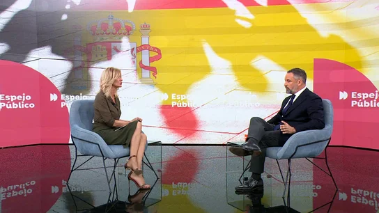 Santiago Abascal en Espejo Público. Santiago Abascal en Espejo Público.