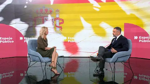 Santiago Abascal en Espejo Público. Santiago Abascal en Espejo Público.