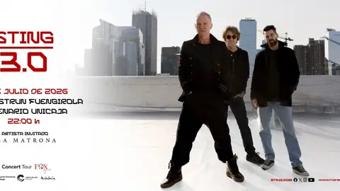 Sting llega a Marenostrum Fuengirola el próximo 13 de julio Sting llega a Marenostrum Fuengirola el próximo 13 de julio