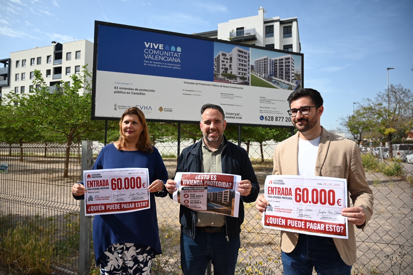 El PSPV denuncia que las VPP de dos habitaciones en Castelló alcancen los 200.000 euros y cuestiona su carácter asequible El PSPV denuncia que las VPP de dos habitaciones en Castelló alcancen los 200.000 euros y cuestiona su carácter asequible