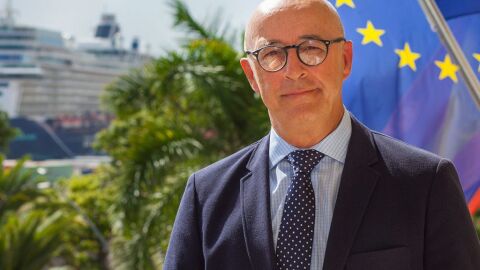 Pedro Su&aacute;rez presidente de la Autoridad Portuaria Tenerife