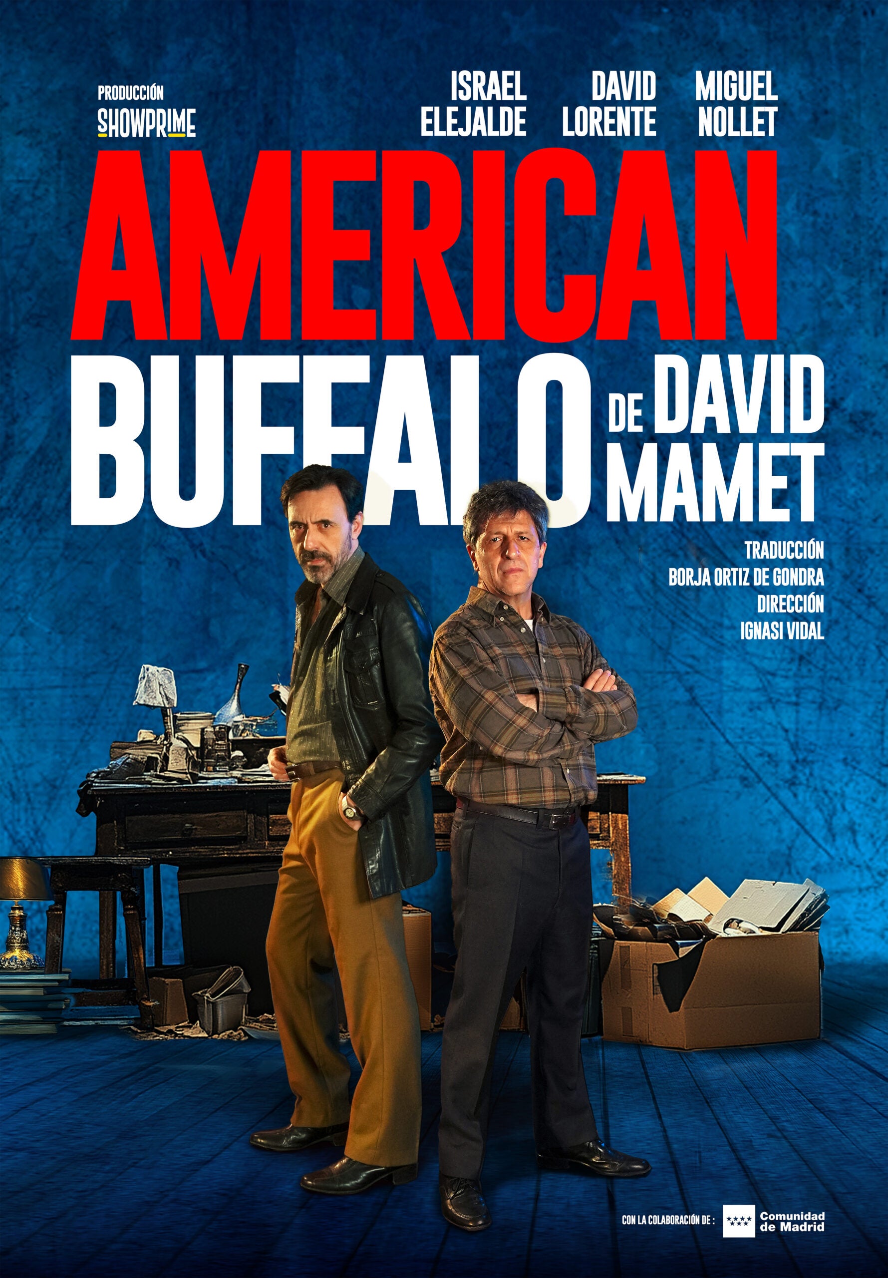 American Buffalo el 24 de abril en el Teatro del Soho CaixaBank American Buffalo el 24 de abril en el Teatro del Soho CaixaBank