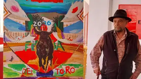 La Feria del Toro 2026 ya tiene cartel anunciador Carlos Franco, autor del carte, con su obra