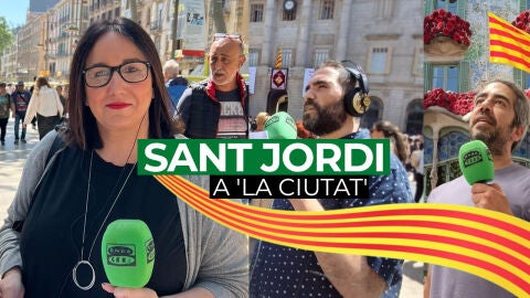 'La Ciutat' surt al carrer per Sant Jordi per celebrar la diada d'aquest 2026