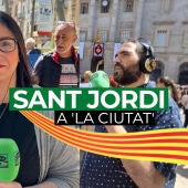 'La Ciutat' surt al carrer per Sant Jordi per celebrar la diada d'aquest 2026