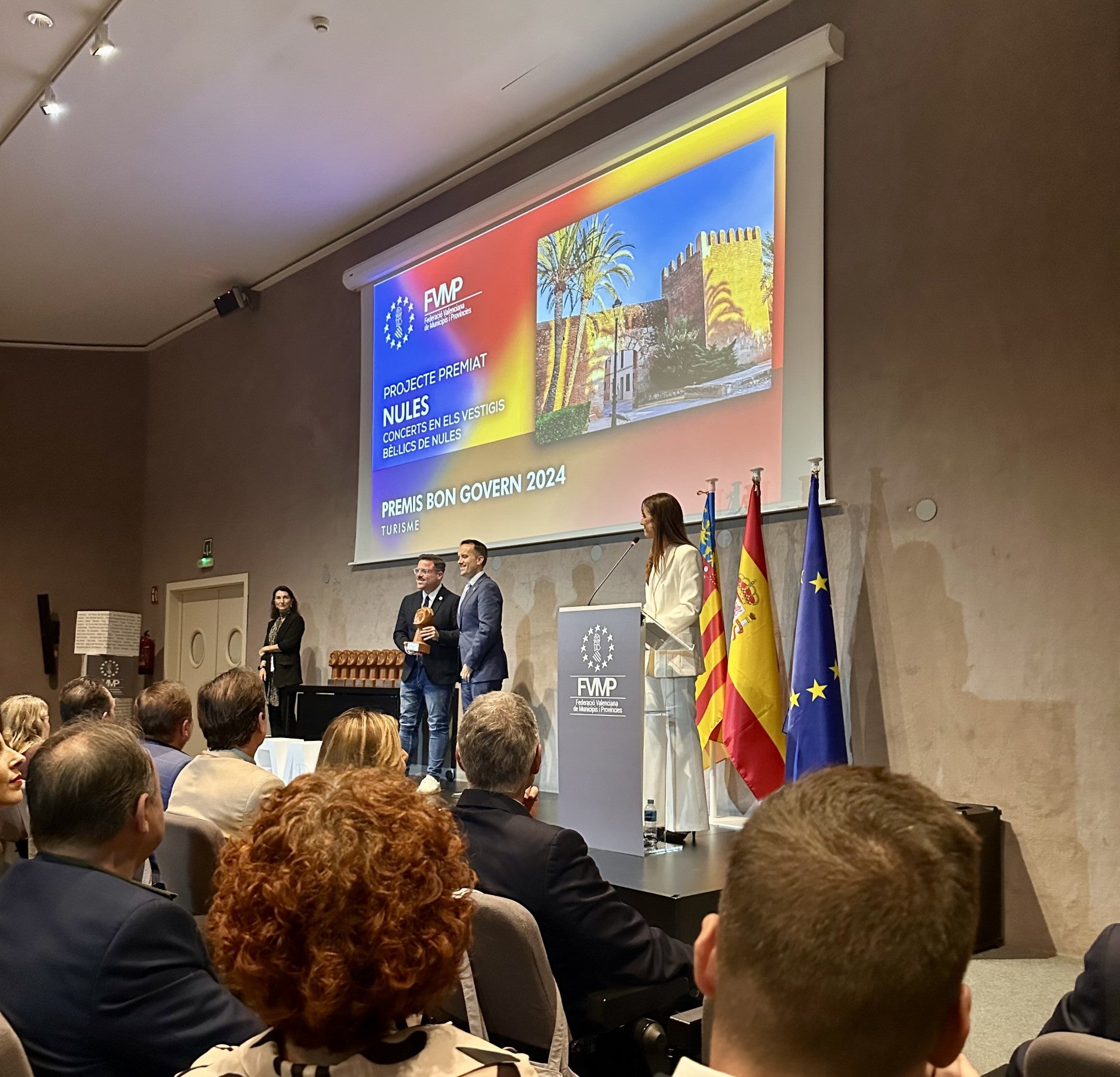 El municipio de Nules recibe uno de los galardones de la FVMP al buen gobierno El municipio de Nules recibe uno de los galardones de la FVMP al buen gobierno