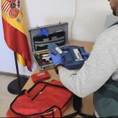 La Guardia Civil ha recuperado un desfibrilador robado en una instalación deportiva pública de Novelda.