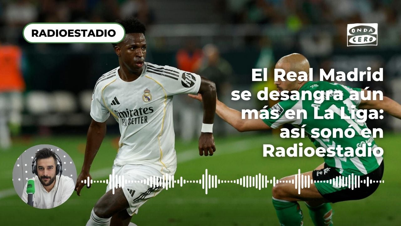 El Real Madrid se desangra aún más en La Liga: así sonó en Radioestadio (1-1) El Real Madrid se desangra aún más en La Liga: así sonó en Radioestadio (1-1)
