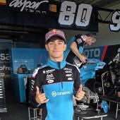 David Alonso, piloto de Moto2 en una foto de archivo