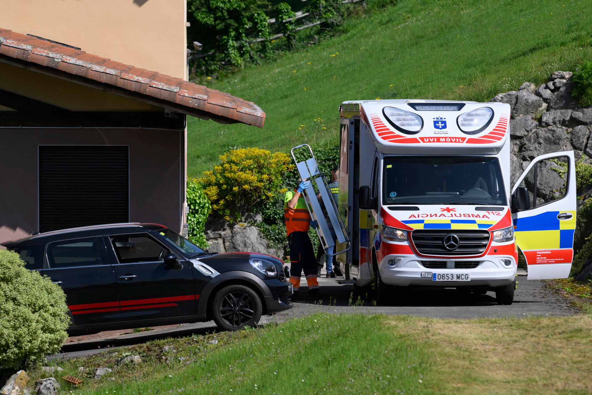 Hallado un matrimonio muerto con disparos en su domicilio de Lena (Asturias) Hallado un matrimonio muerto con disparos en su domicilio de Lena (Asturias)