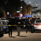 Efectivos del FBI tras el tiroteo en Washington Efectivos del FBI tras el tiroteo en Washington