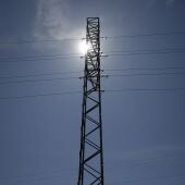 Torre de alta tensión durante el apagón