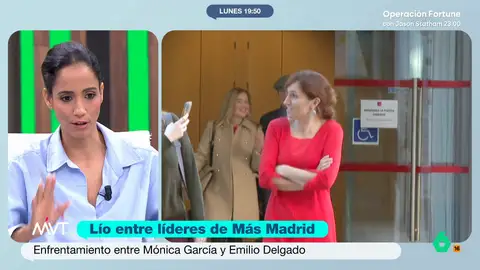 Tesh Sidi, sobre el enfrentamiento entre Emilio Delgado y Mónica García: "Estos debates se deberían mantener en una mesa regional" El portavoz de Más Madrid y la ministra de Sanidad han protagonizado tenido una tensa conversación en el programa de laSexta a cuenta de las primarias de su partido.