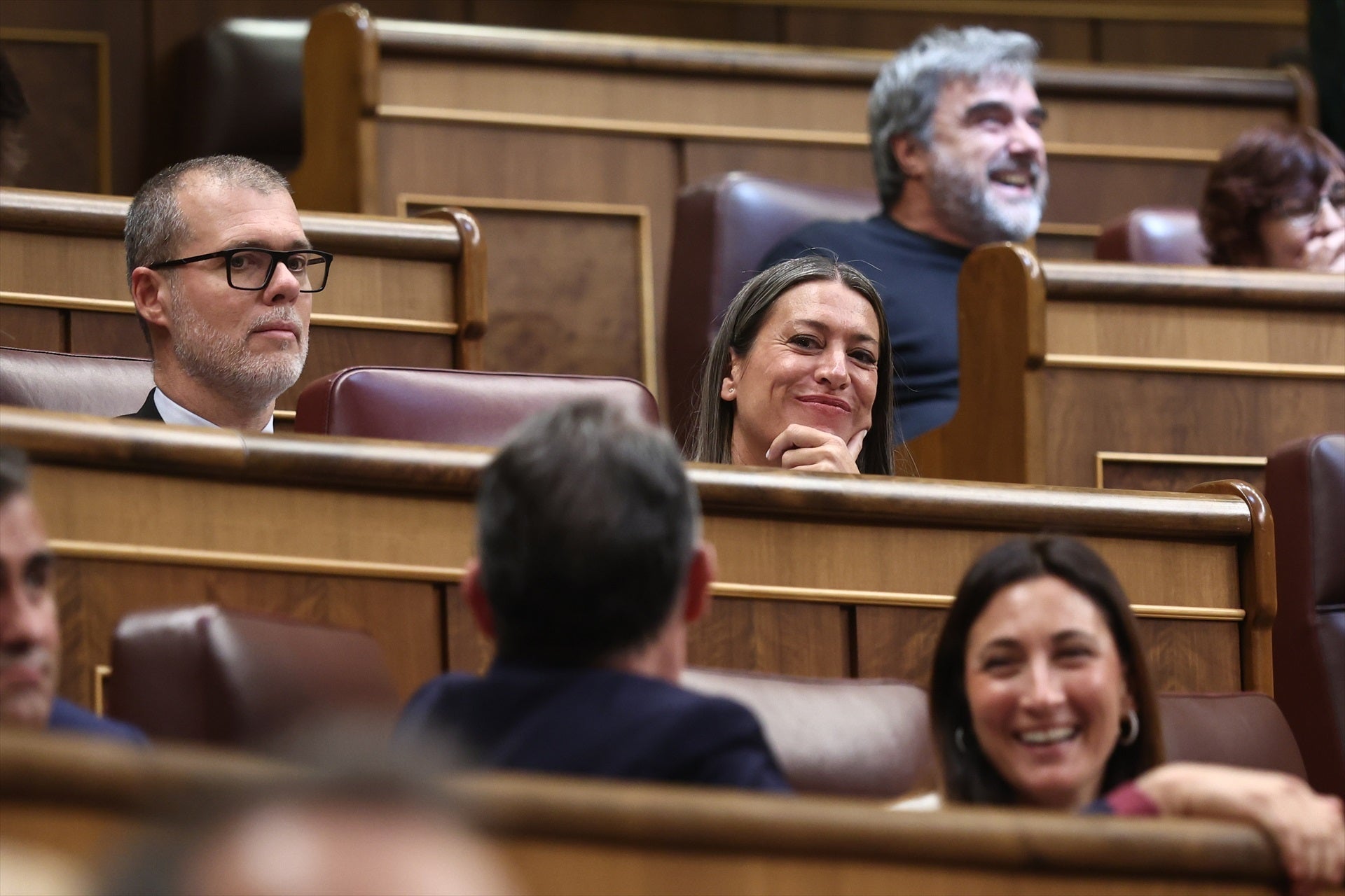 La portavoz de Junts en el Congreso, Miriam Nogueras, durante un pleno en el Congreso La portavoz de Junts en el Congreso, Miriam Nogueras, durante un pleno en el Congreso