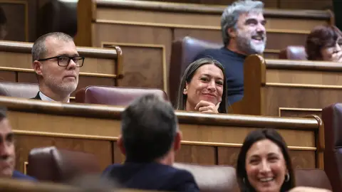 La portavoz de Junts en el Congreso, Miriam Nogueras, durante un pleno en el Congreso La portavoz de Junts en el Congreso, Miriam Nogueras, durante un pleno en el Congreso
