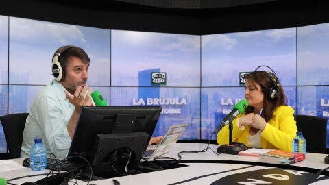 Ketty Garat durante la entrevista.