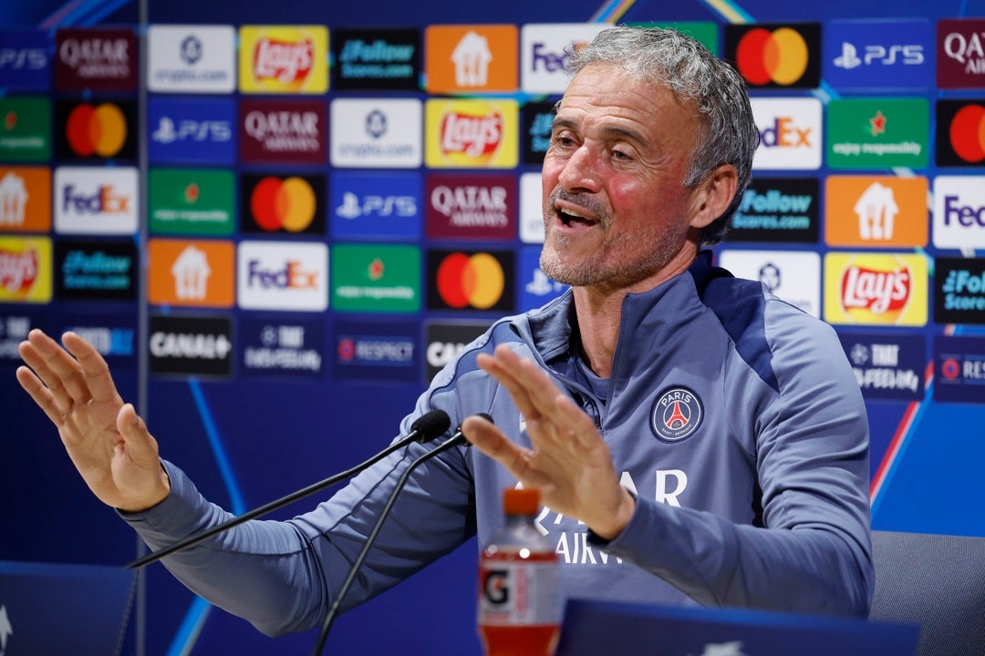 Luis Enrique: "Lo repito, ningún equipo es mejor que nosotros" Luis Enrique: "Lo repito, ningún equipo es mejor que nosotros"