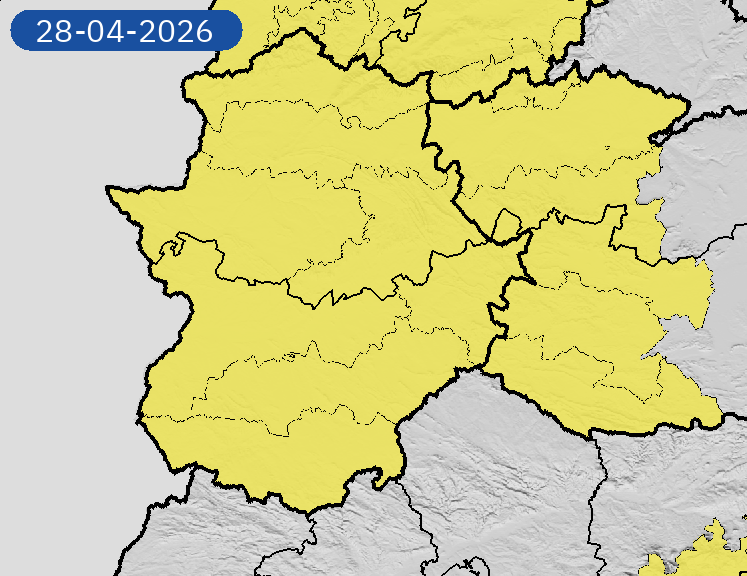 El 112 Extremadura activa este martes la alerta amarilla por lluvias y tormentas en toda Extremadura El 112 Extremadura activa este martes la alerta amarilla por lluvias y tormentas en toda Extremadura