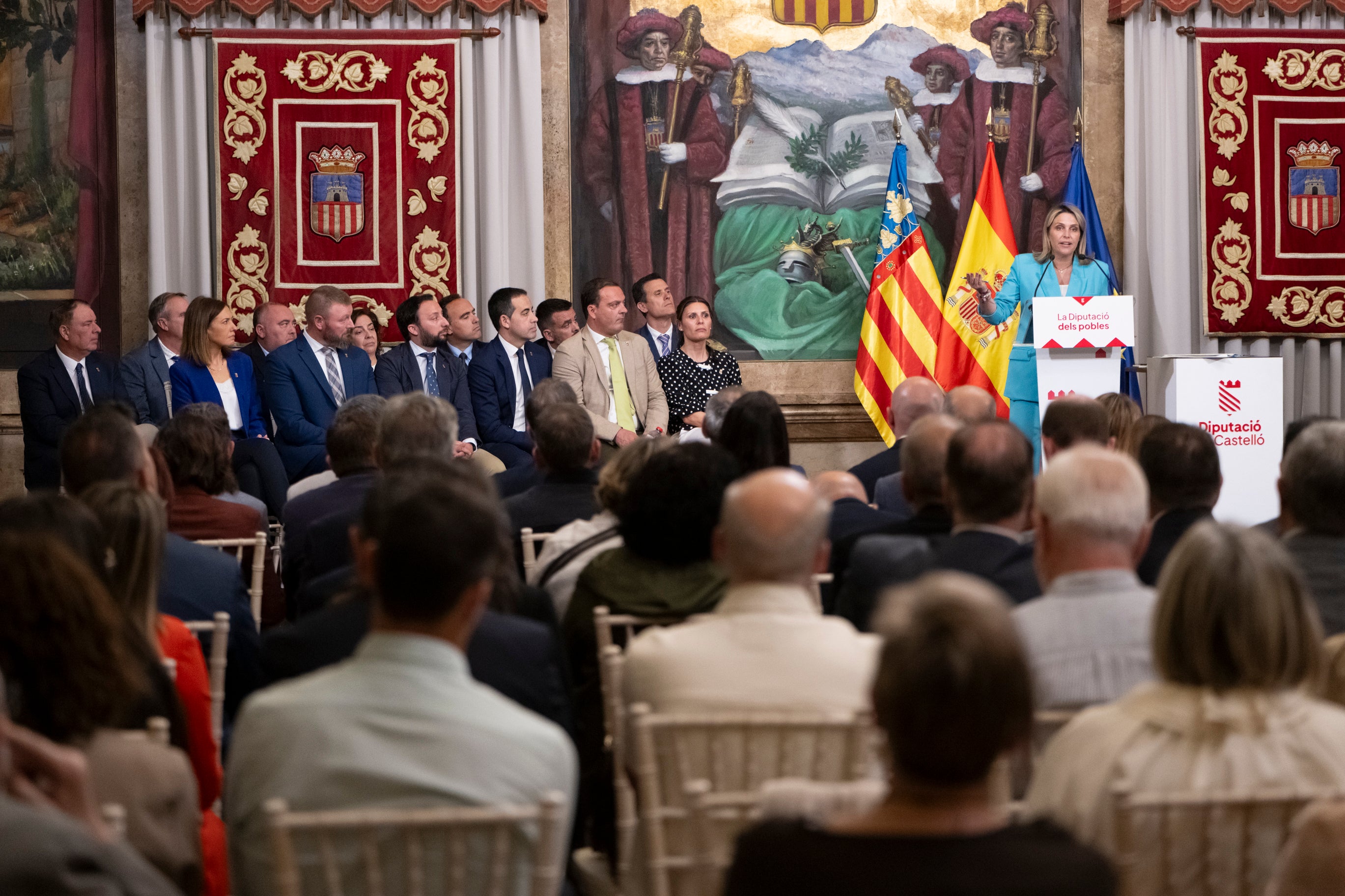 Barrachina defiende el papel de la Diputación y critica la “falta de financiación” del Gobierno central Barrachina defiende el papel de la Diputación y critica la “falta de financiación” del Gobierno central