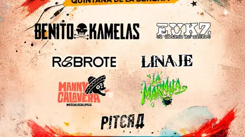 Rebrote, Benito Kamelas, El último ke zierre o Linaje actuarán en el Festival Granirock de Quintana de la Serena Rebrote, Benito Kamelas, El último ke zierre o Linaje actuarán en el Festival Granirock de Quintana de la Serena