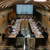 Imagen de una reunión del Observatorio del Acoso Escolar