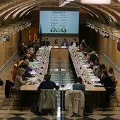 Imagen de una reunión del Observatorio del Acoso Escolar Imagen de una reunión del Observatorio del Acoso Escolar