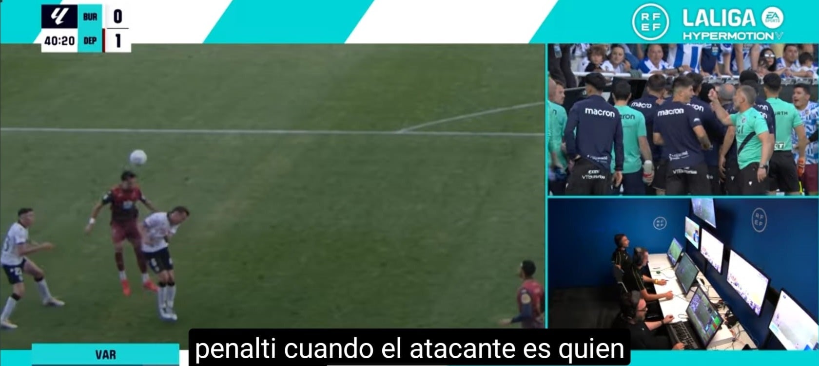 El CTA "castiga" el uso del VAR y el penalty a favor del Burgos y patinaje en línea en el Muelle de CAlvo Sotelo con la Lucas Slalom Cup El CTA "castiga" el uso del VAR y el penalty a favor del Burgos y patinaje en línea en el Muelle de CAlvo Sotelo con la Lucas Slalom Cup