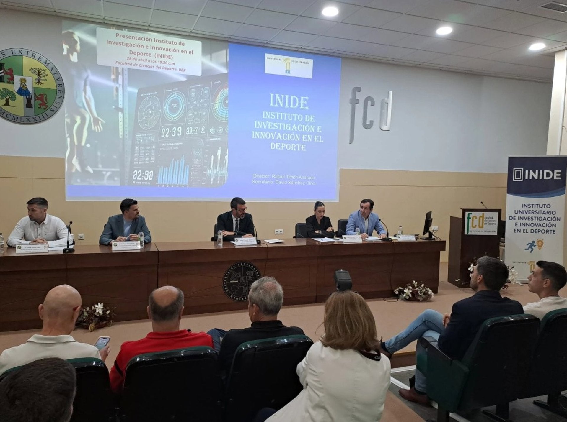 La UEx estrena en Cáceres el Instituto Universitario de Investigación e Innovación del Deporte La UEx estrena en Cáceres el Instituto Universitario de Investigación e Innovación del Deporte