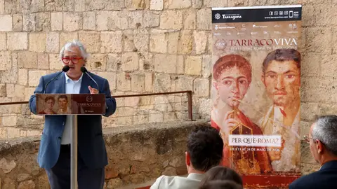 Magí Seritjol presentant Tarraco Viva Magí Seritjol presentant Tarraco Viva