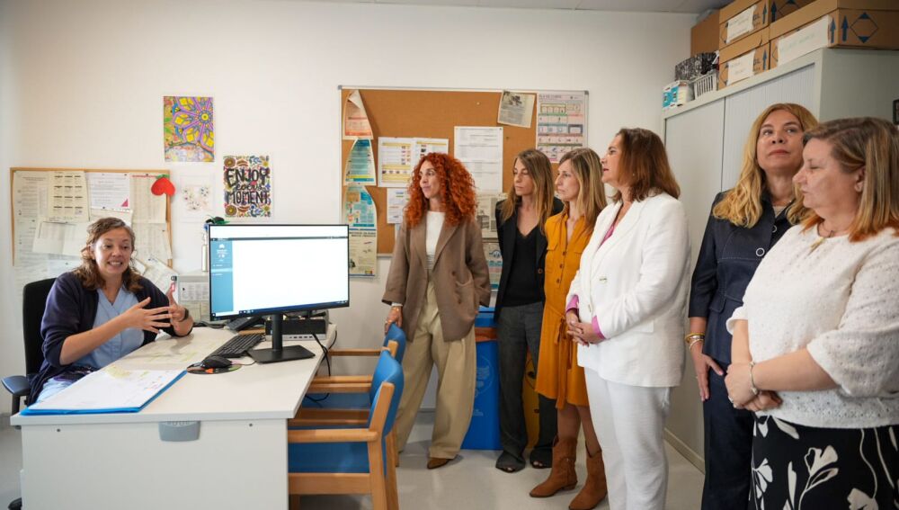 Un momento de la presentación del sistema