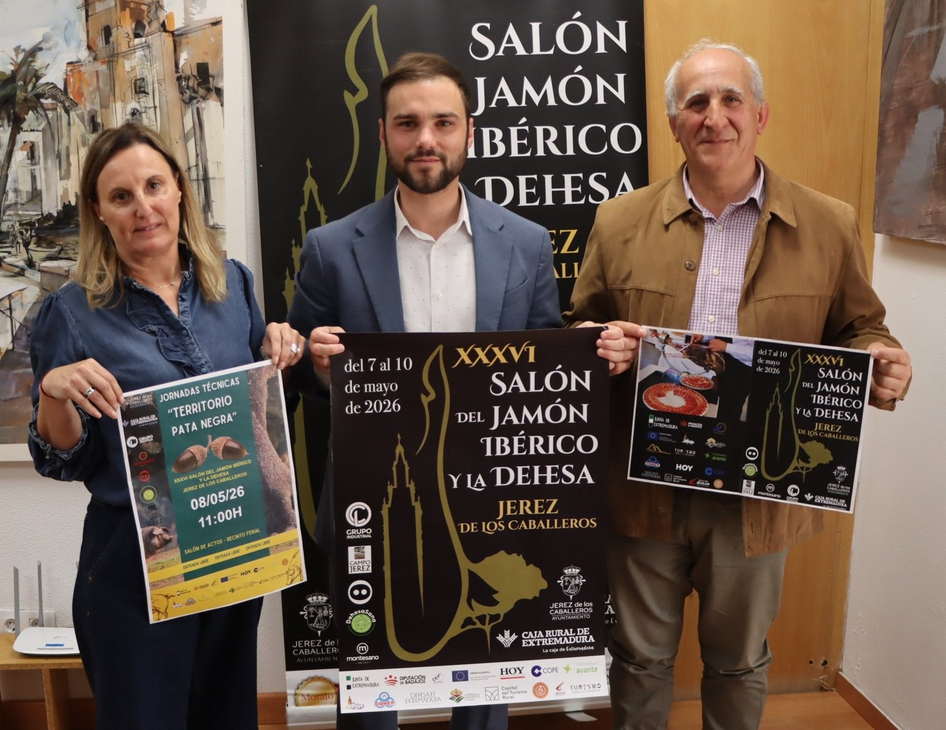 El Salón del Jamón Ibérico de Jerez de los Caballeros combina actividades profesionales y conciertos como el de Taburete El Salón del Jamón Ibérico de Jerez de los Caballeros combina actividades profesionales y conciertos como el de Taburete