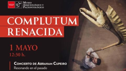 Cartel del concierto Resonando en el pasado de Abraham Cupeiro