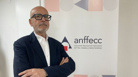 Vicente Bag&aacute;n, presidente de la Asociaci&oacute;n Nacional de Fabricantes de Fritas, Esmaltes y Colores Cer&aacute;micos (ANFFECC)