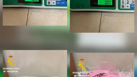 La Guardia Civil desmantela un punto de venta de droga en un garaje comunitario del Aljarafe La Guardia Civil desmantela un punto de venta de droga en un garaje comunitario del Aljarafe