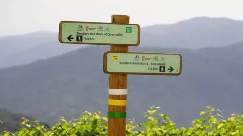 Benalauría amplía su red de senderos Senderos
